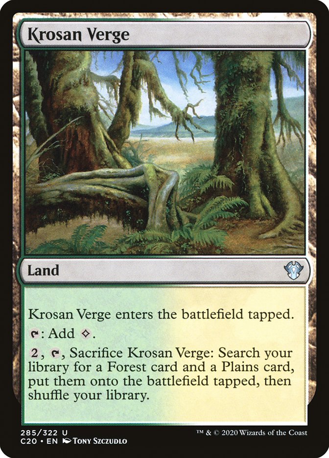 Krosan Verge [Commander 2020] | L.A. Mood Comics and Games
