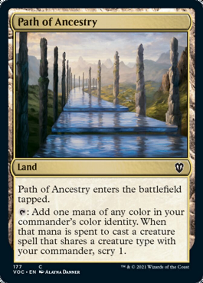 Path of Ancestry [Innistrad: Crimson Vow Commander] | L.A. Mood Comics and Games