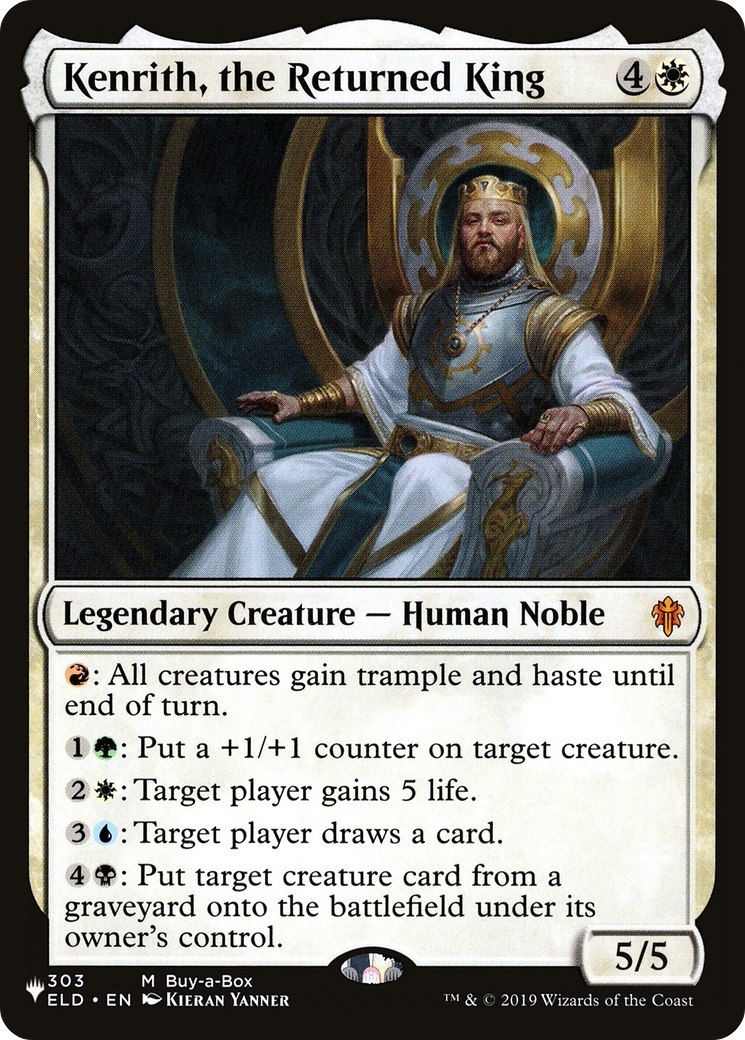 Kenrith, the Returned King [The List] | L.A. Mood Comics and Games
