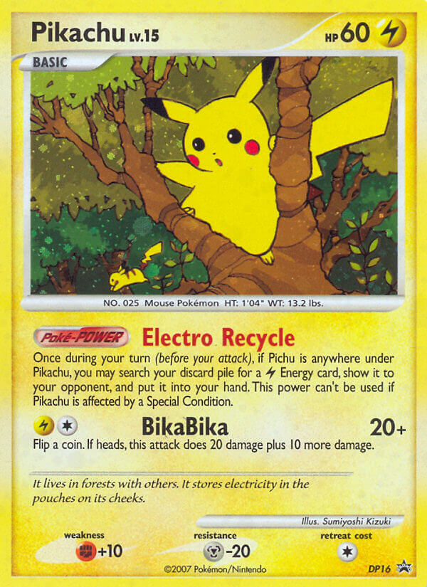 Pikachu (DP16) [Diamond & Pearl: Black Star Promos] | L.A. Mood Comics and Games