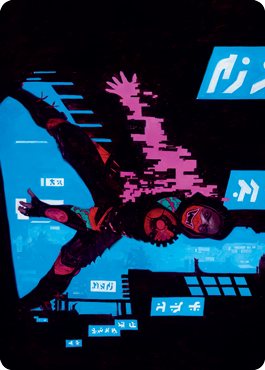 Return to Action Art Card [Kamigawa: Neon Dynasty Art Series] | L.A. Mood Comics and Games