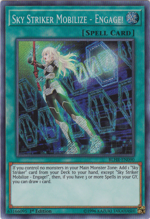Sky Striker Mobilize - Engage! [BLHR-EN090] Secret Rare | L.A. Mood Comics and Games