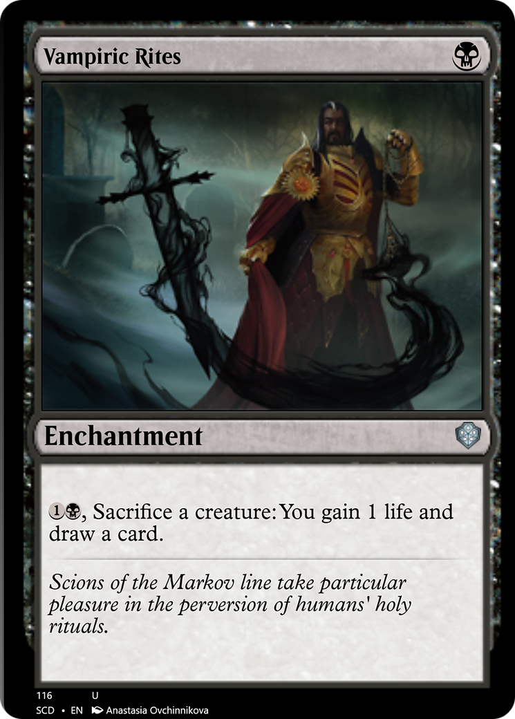 Vampiric Rites [Starter Commander Decks] | L.A. Mood Comics and Games