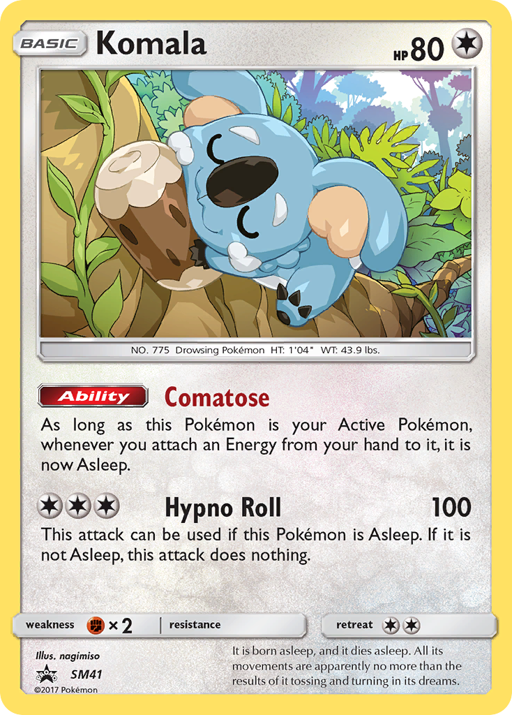 Komala (SM41) [Sun & Moon: Black Star Promos] | L.A. Mood Comics and Games