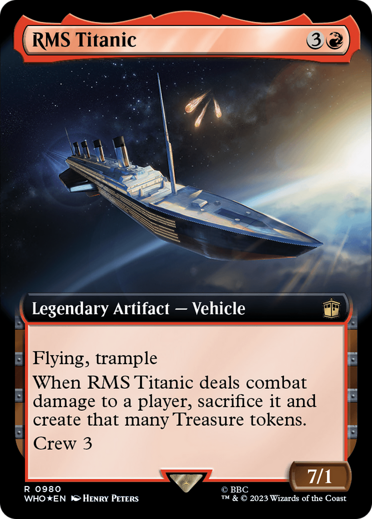 RMS Titanic (Extended Art) (Surge Foil) [Doctor Who] | L.A. Mood Comics and Games