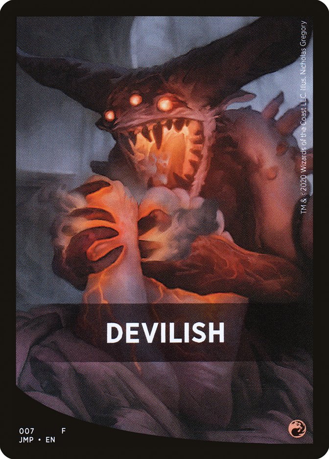 Devilish Theme Card [Jumpstart Front Cards] | L.A. Mood Comics and Games