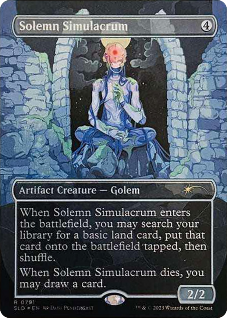 Solemn Simulacrum (0791) (Galaxy Foil) [Secret Lair Drop Series] | L.A. Mood Comics and Games