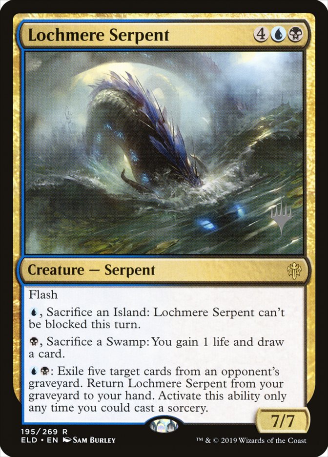 Lochmere Serpent (Promo Pack) [Throne of Eldraine Promos] | L.A. Mood Comics and Games