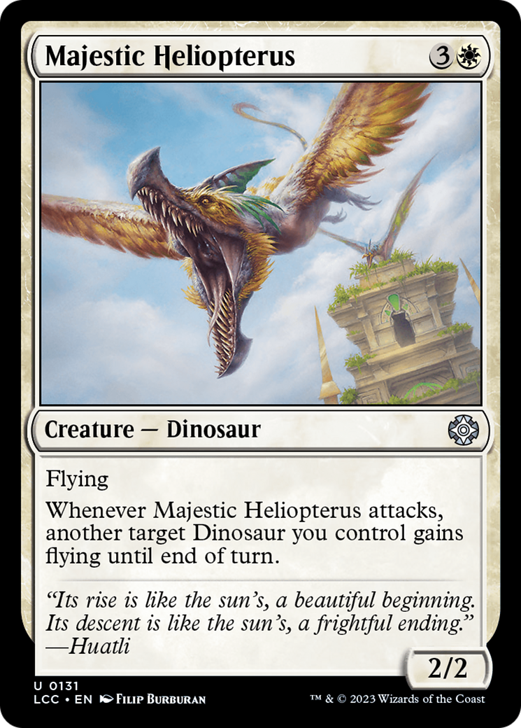 Majestic Heliopterus [The Lost Caverns of Ixalan Commander] | L.A. Mood Comics and Games