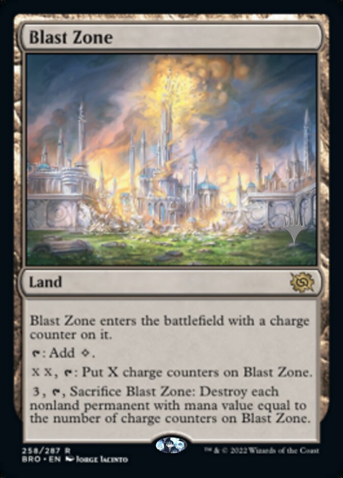 Blast Zone (Promo Pack) [The Brothers' War Promos] | L.A. Mood Comics and Games