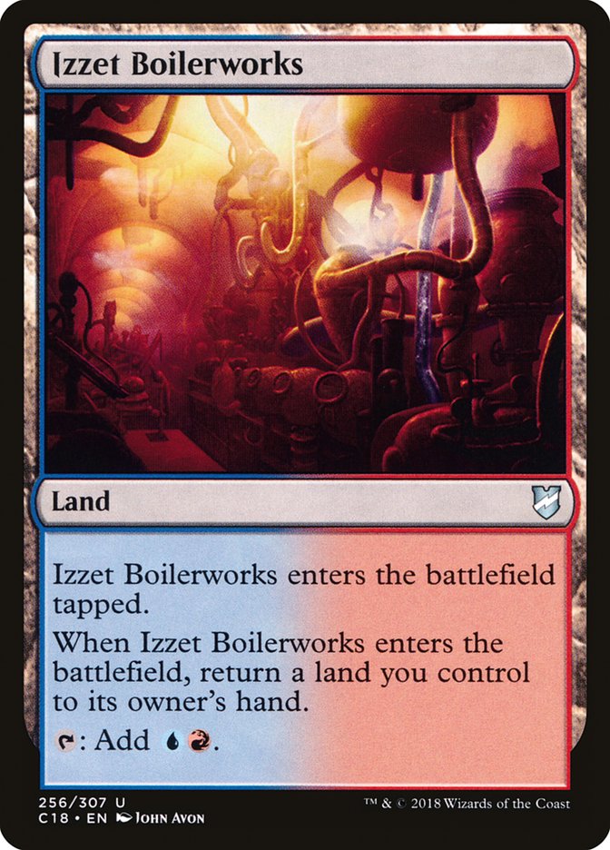 Izzet Boilerworks [Commander 2018] | L.A. Mood Comics and Games