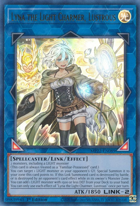 Lyna the Light Charmer, Lustrous [MP22-EN089] Ultra Rare | L.A. Mood Comics and Games