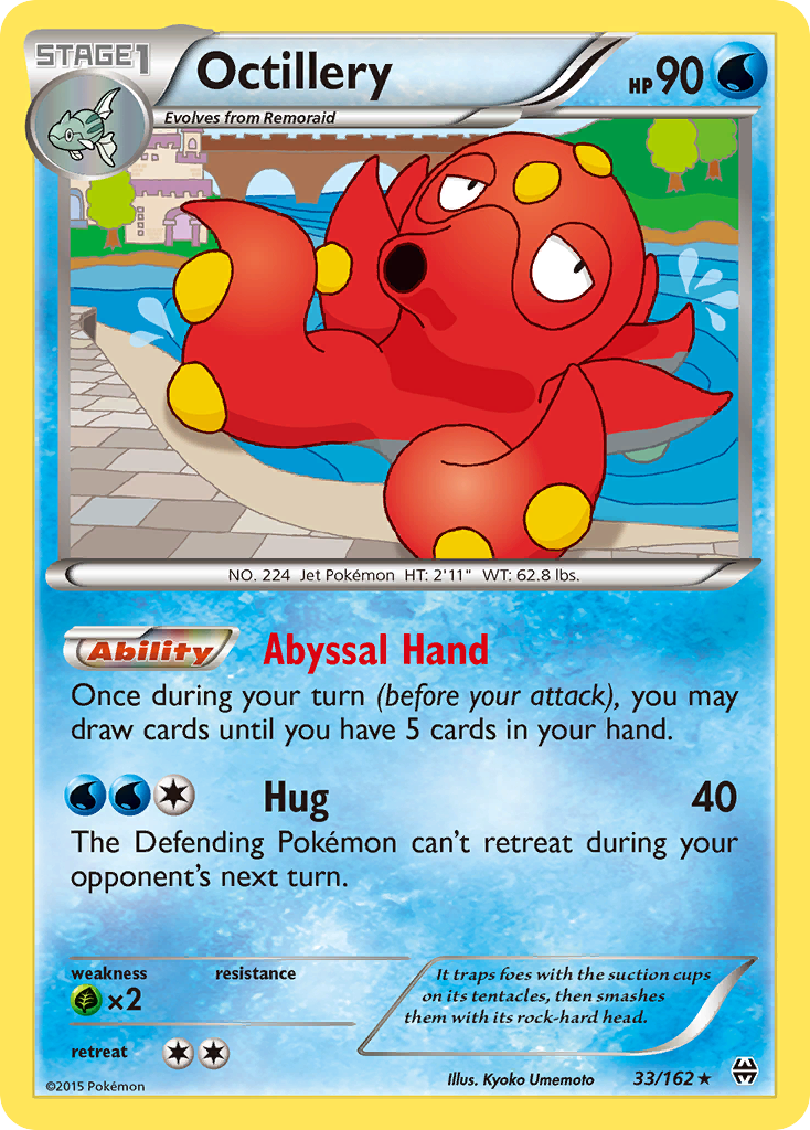 Octillery (33/162) [XY: BREAKthrough] | L.A. Mood Comics and Games