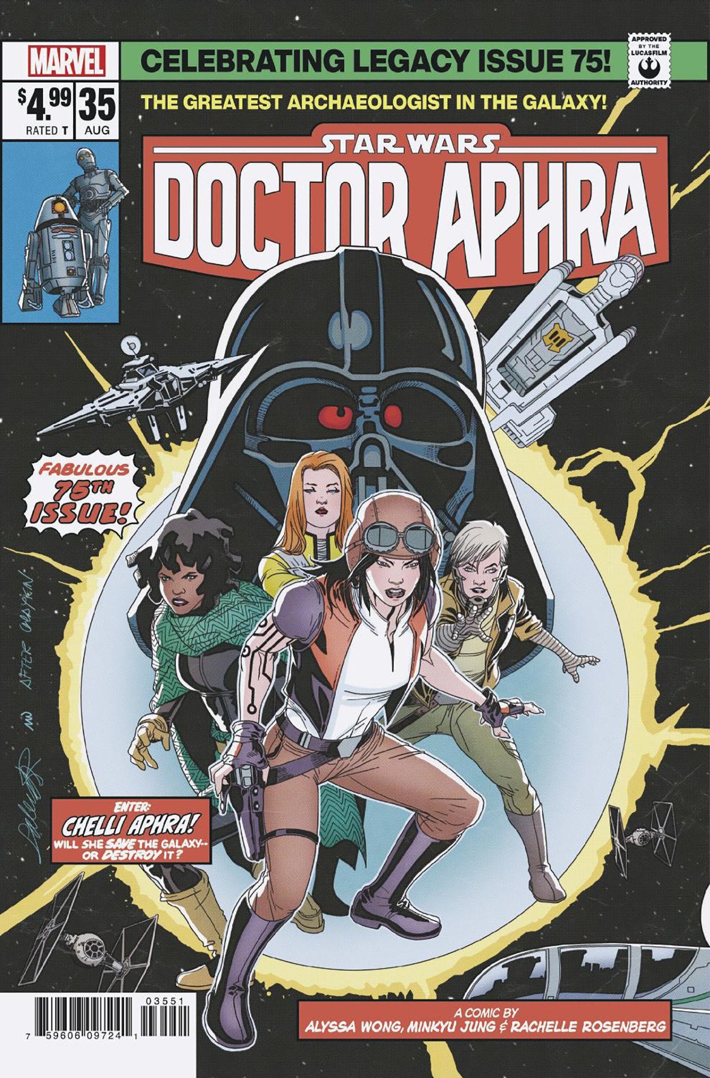 Star Wars: Doctor Aphra 35 Salvador Larroca Homage Variant [Dd] | L.A. Mood Comics and Games