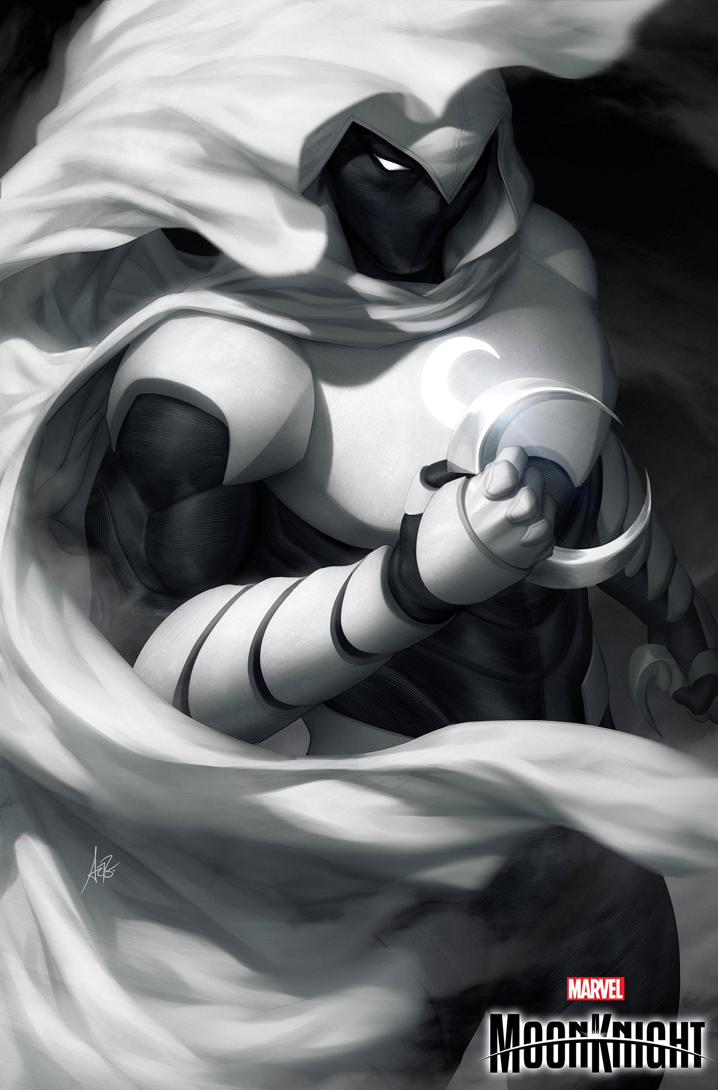 Moon Knight 25 Artgerm Variant | L.A. Mood Comics and Games