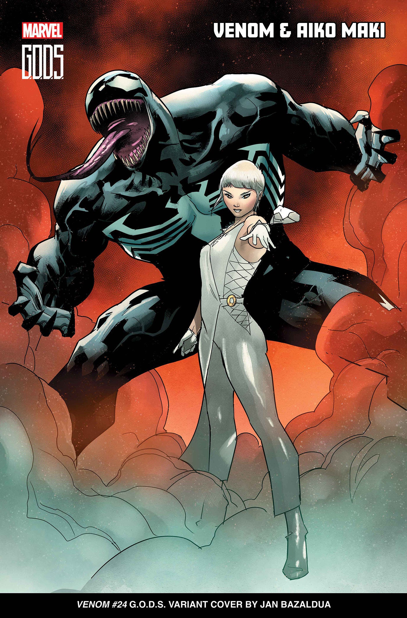 Venom 24 Jan Bazaldua G.O.D.S. Variant [G.O.D.S.] | L.A. Mood Comics and Games