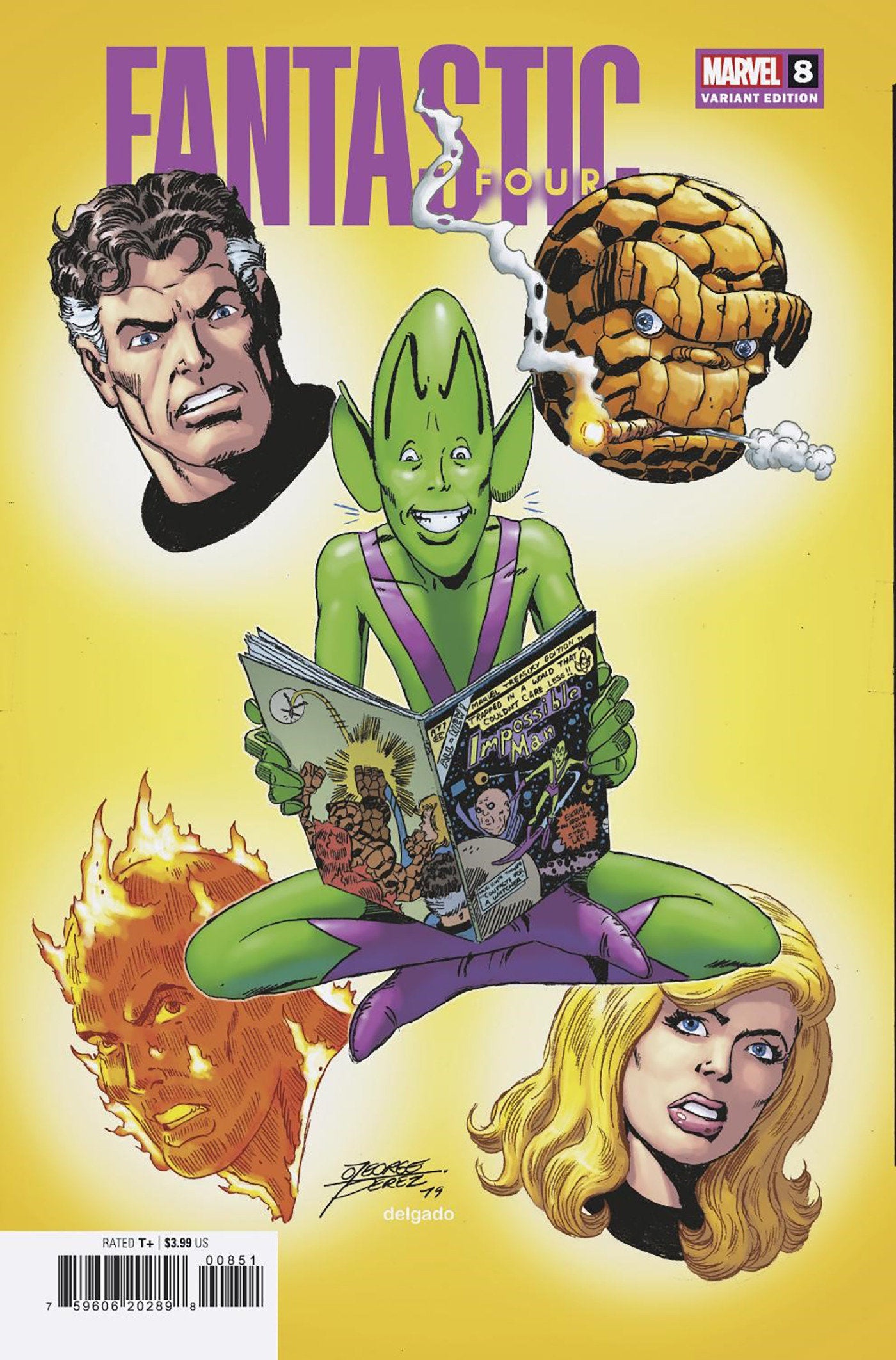 Fantastic Four 8 George Perez Variant | L.A. Mood Comics and Games