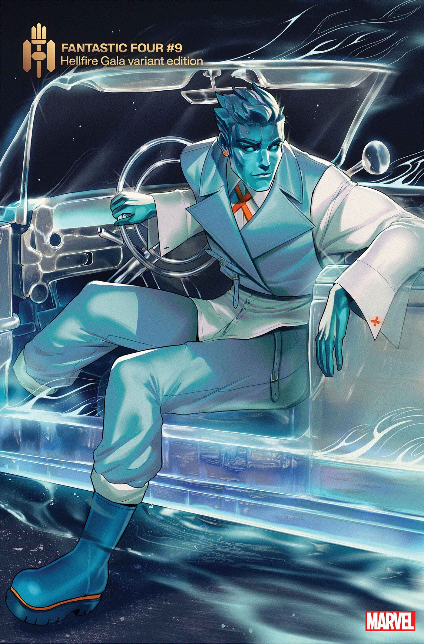 Fantastic Four 9 Oscar Vega Hellfire Gala Variant | L.A. Mood Comics and Games