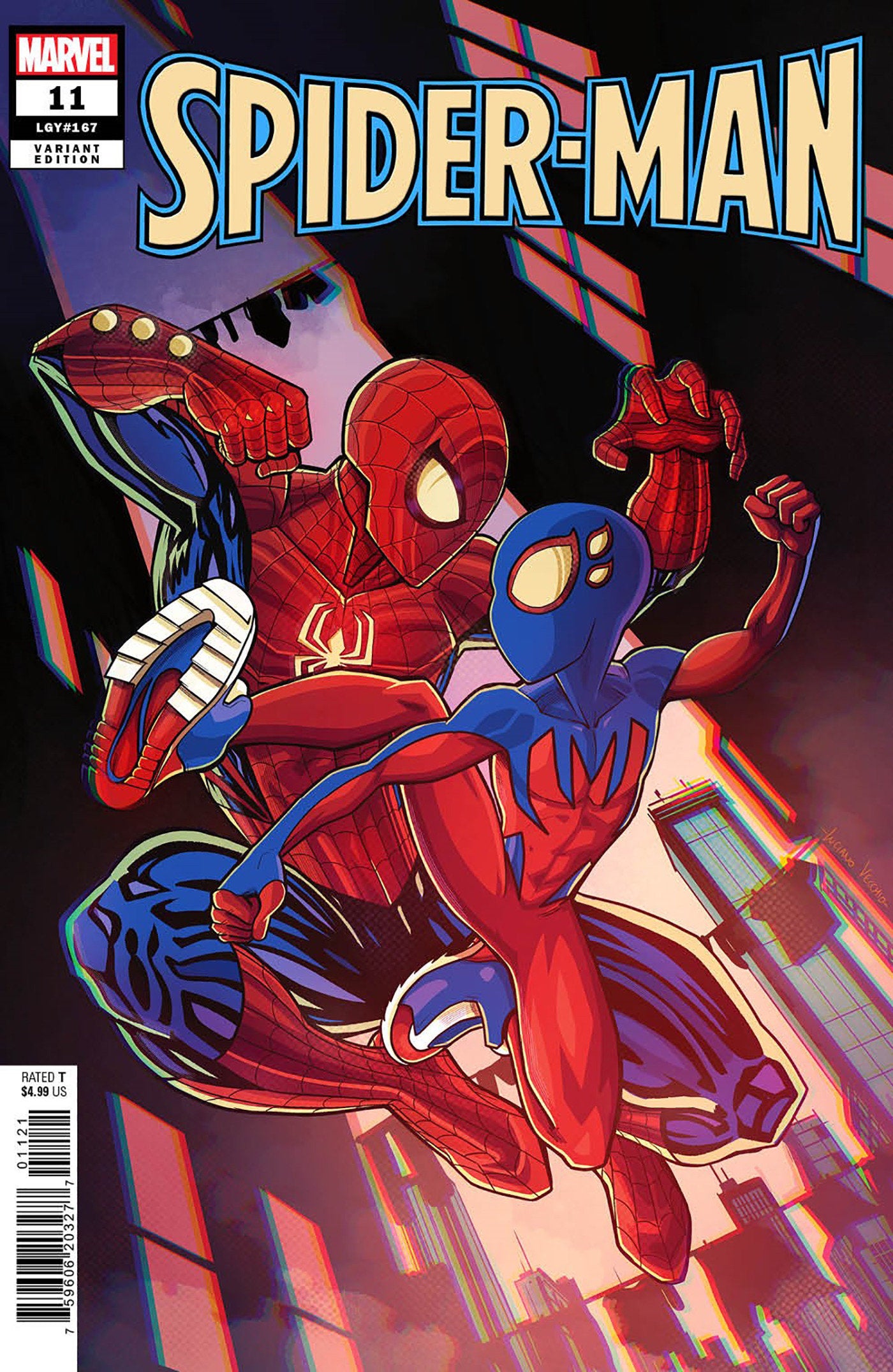 Spider-Man 11 Luciano Vecchio Variant | L.A. Mood Comics and Games