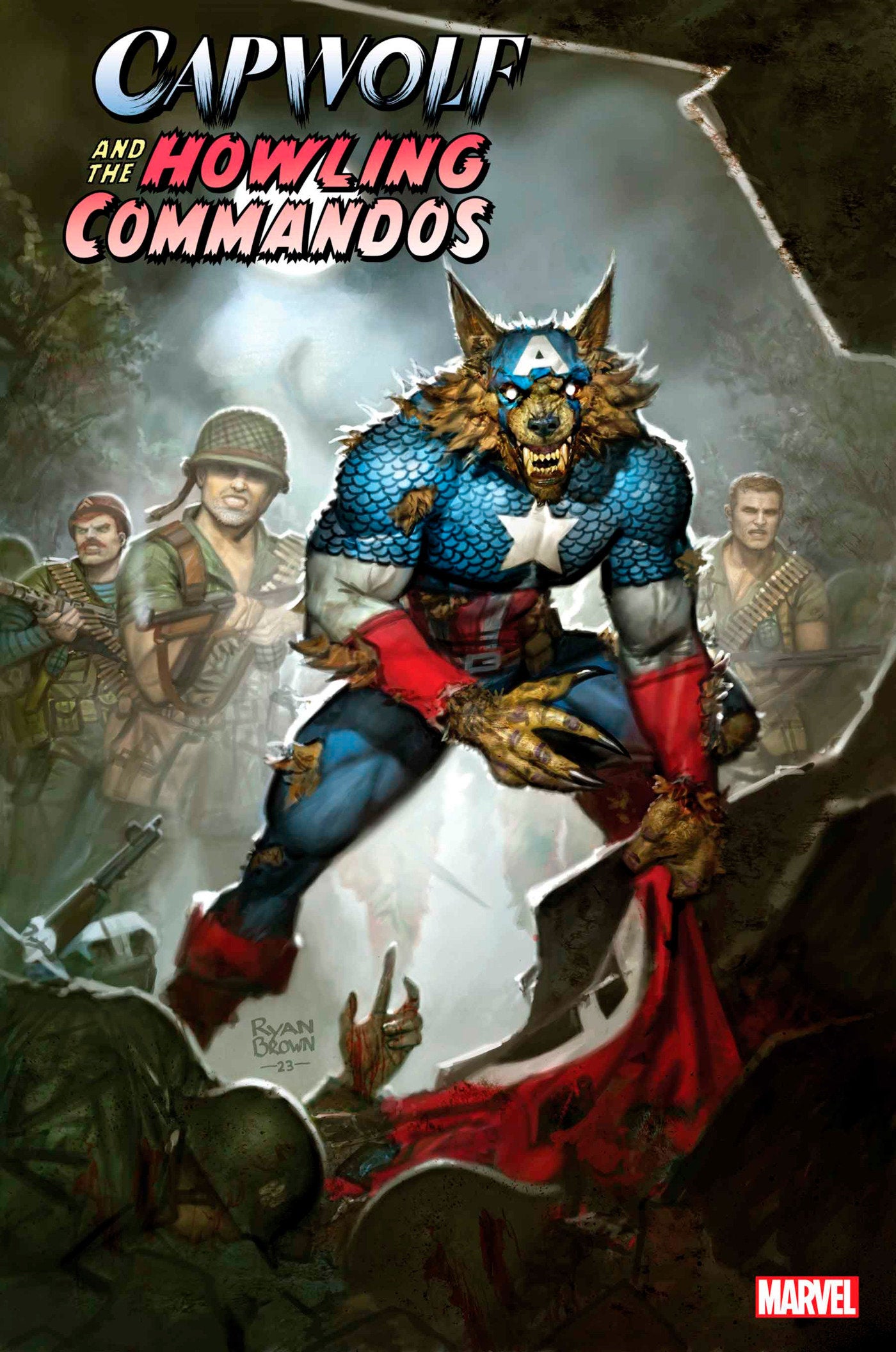 Capwolf & The Howling Commandos 4 | L.A. Mood Comics and Games