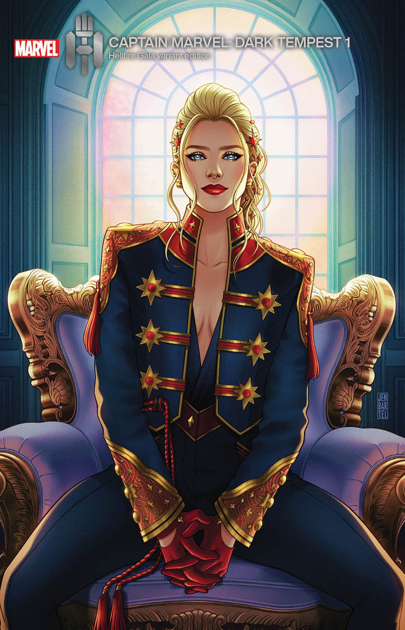 Captain Marvel: Dark Tempest 1 Jen Bartel Hellfire Gala Variant | L.A. Mood Comics and Games