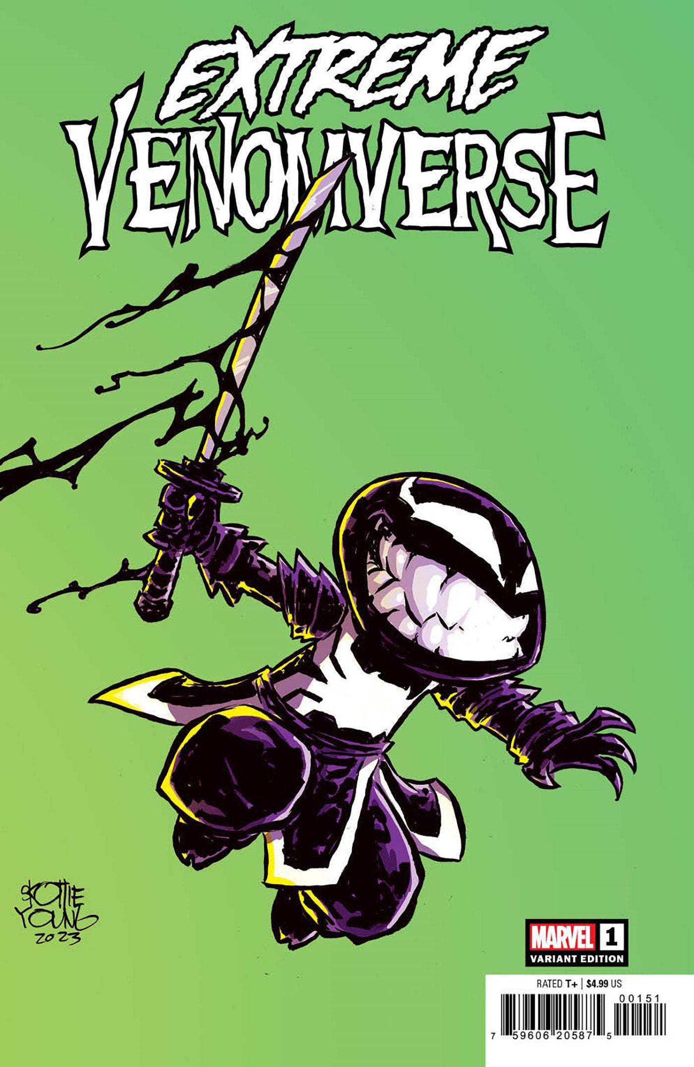 Extreme Venomverse 1 Skottie Young Variant | L.A. Mood Comics and Games