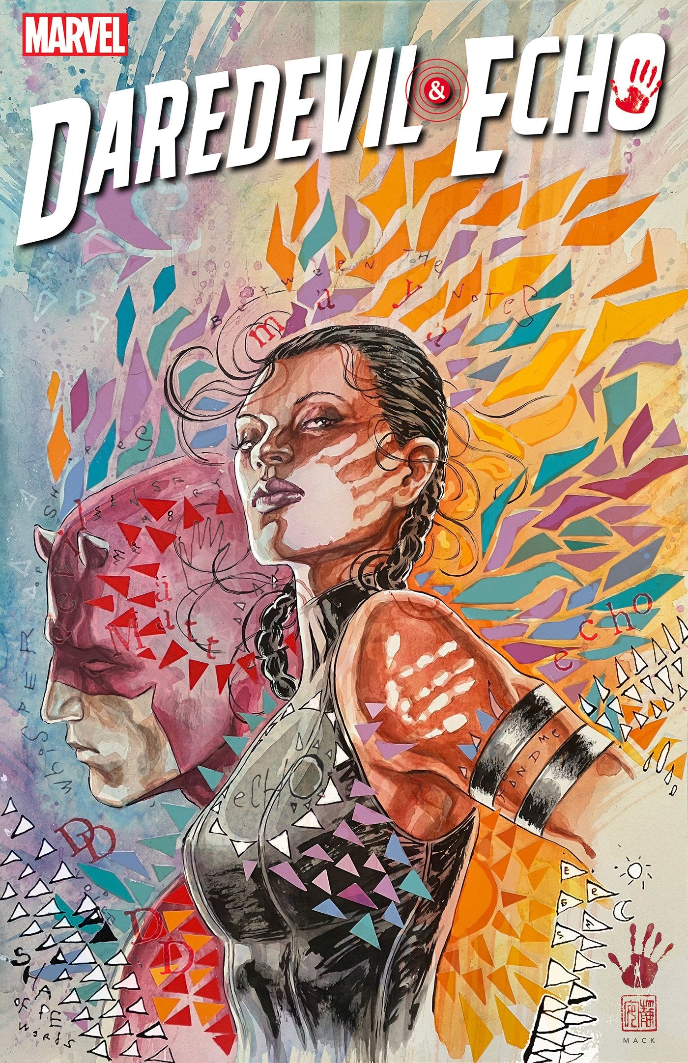 Daredevil & Echo 2 David Mack Variant | L.A. Mood Comics and Games