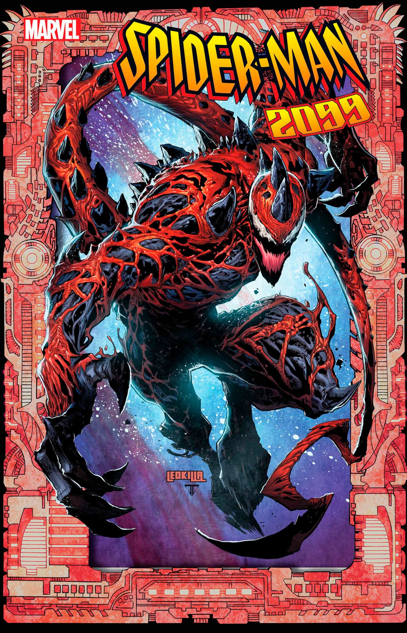 Spider-Man 2099: Dark Genesis 1 Ken Lashley Frame Variant | L.A. Mood Comics and Games