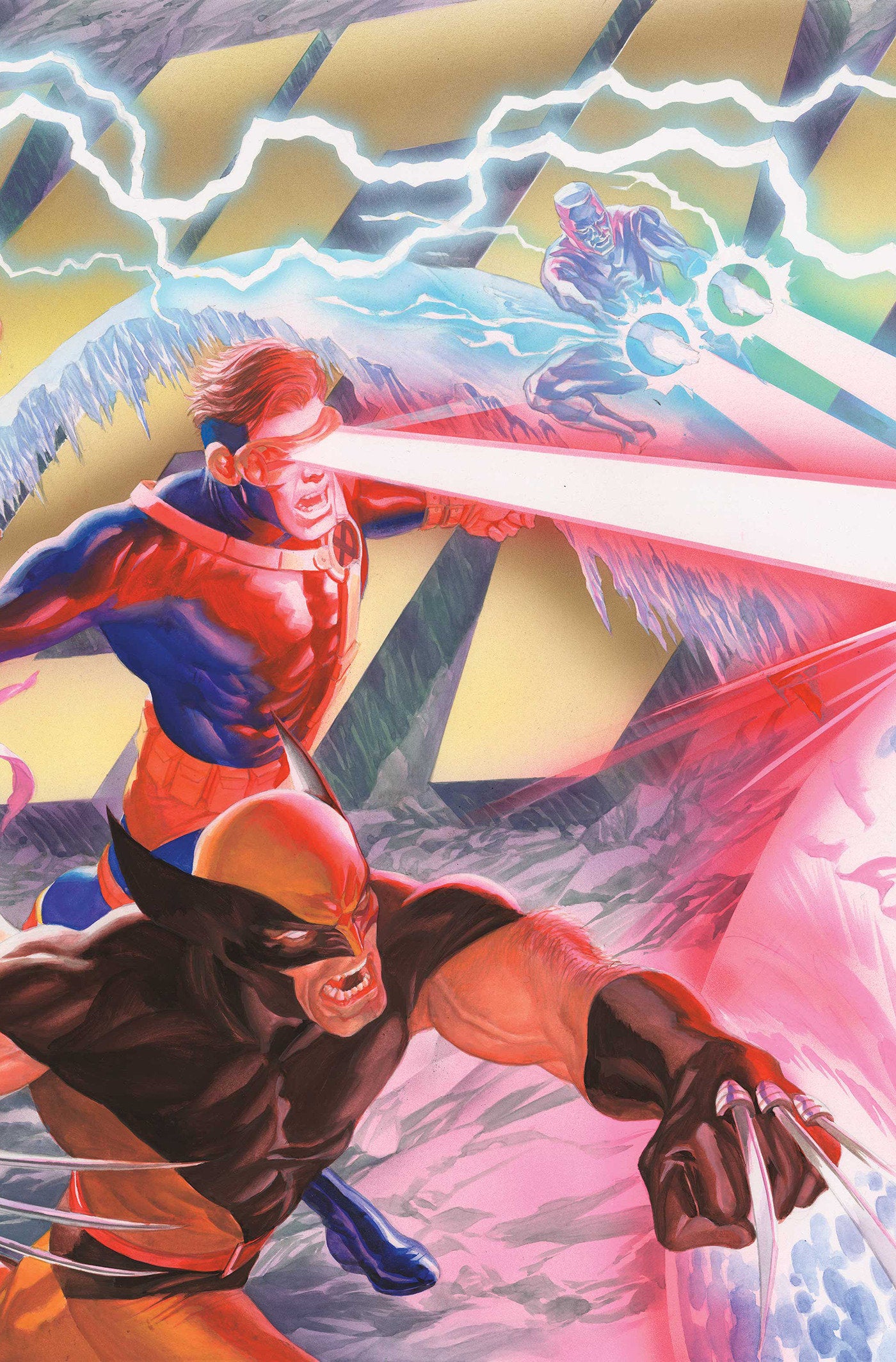 Uncanny Avengers 1 Alex Ross Connecting X-Men Variant Part A [G.O.D.S., Fall] | L.A. Mood Comics and Games