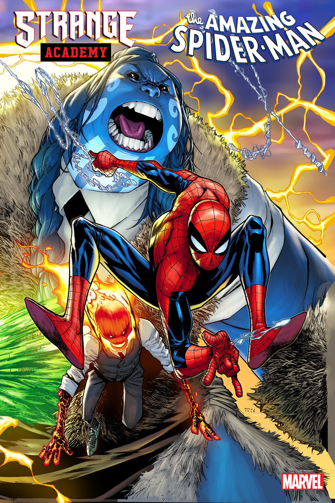 Strange Academy: Amazing Spider-Man 1 Humberto Ramos Connecting Variant | L.A. Mood Comics and Games