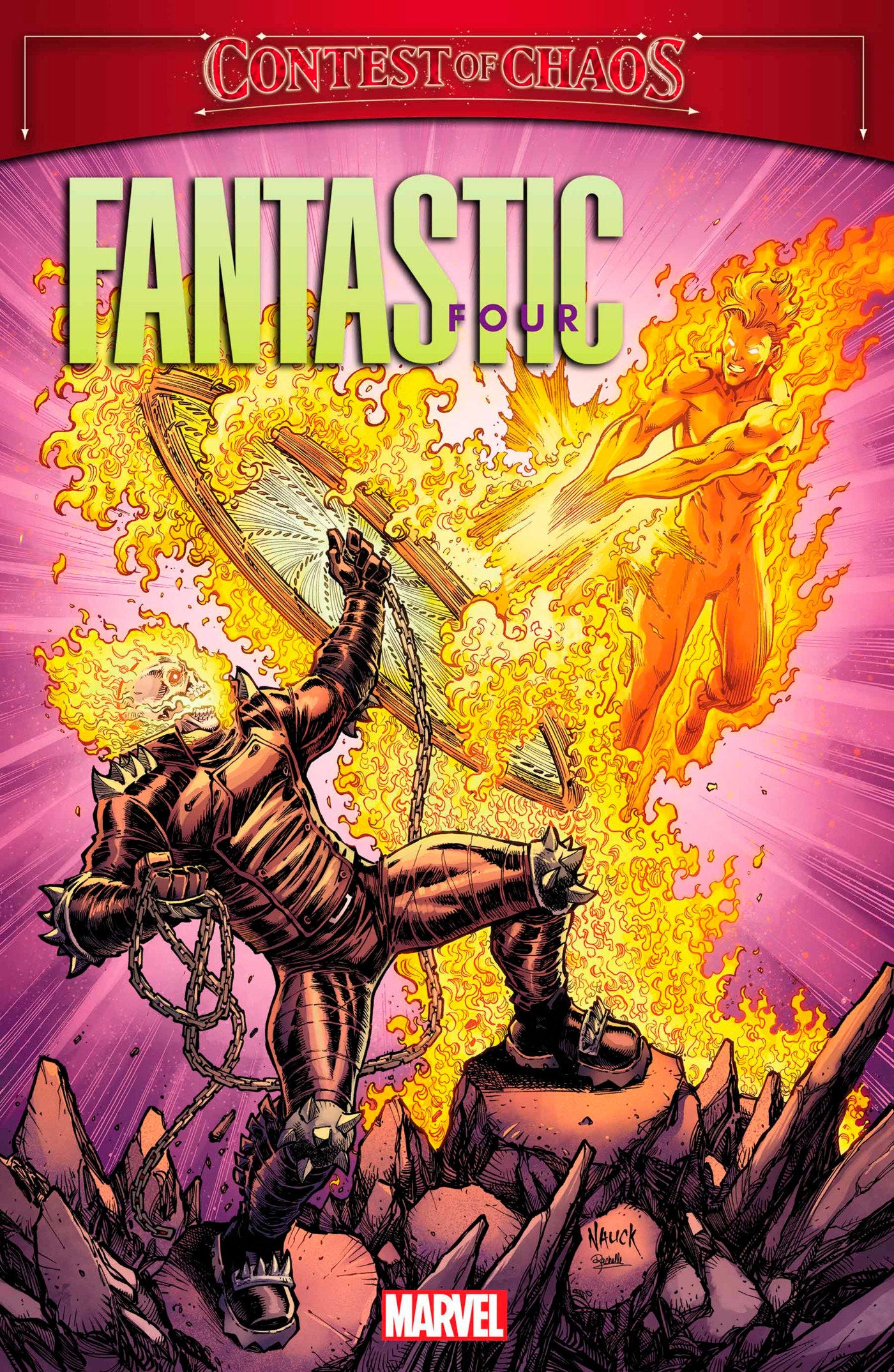 Fantastic Four Annual 1 Todd Nauck Variant [Chaos] | L.A. Mood Comics and Games