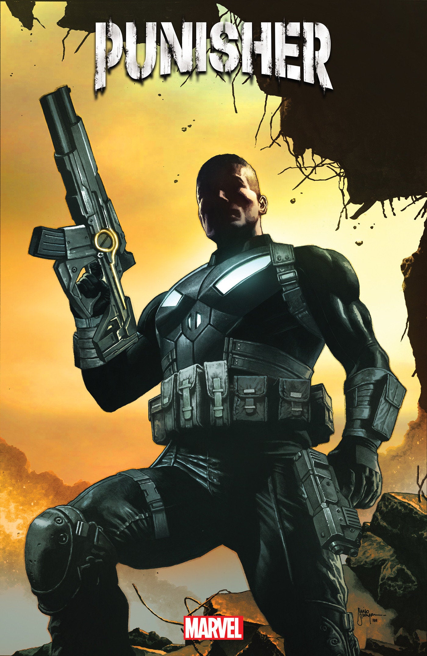 Punisher 1 Mico Suayan Variant | L.A. Mood Comics and Games