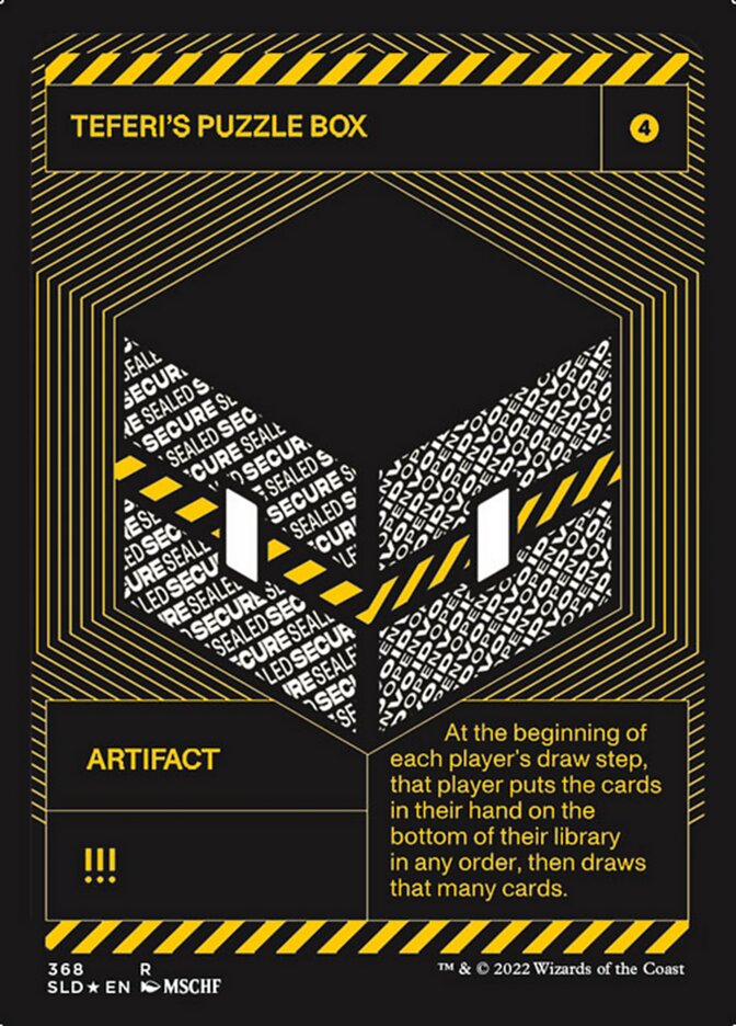 Teferi's Puzzle Box (Foil Etched) [Secret Lair Drop Series] | L.A. Mood Comics and Games