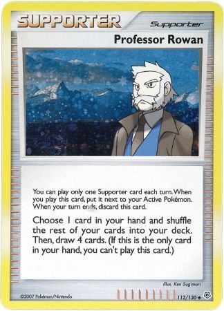 Professor Rowan (112/130) (Cosmos Holo) [Diamond & Pearl: Base Set] | L.A. Mood Comics and Games