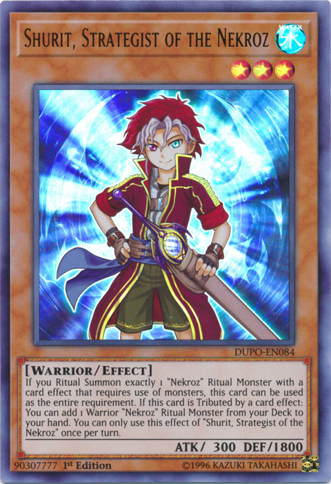 Shurit, Strategist of the Nekroz [DUPO-EN084] Ultra Rare | L.A. Mood Comics and Games