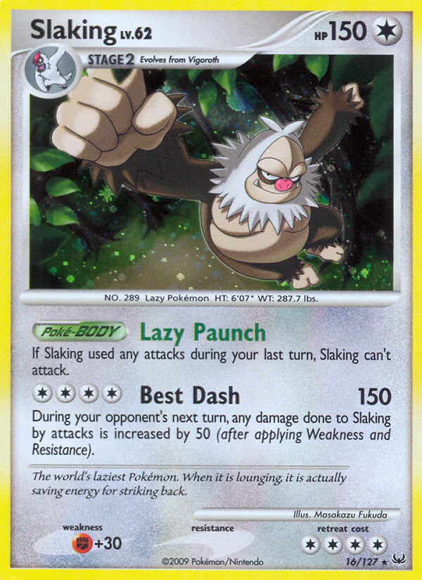 Slaking (16/127) [Platinum: Base Set] | L.A. Mood Comics and Games