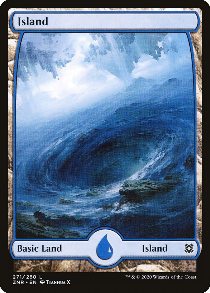 Island (271) [Zendikar Rising] | L.A. Mood Comics and Games