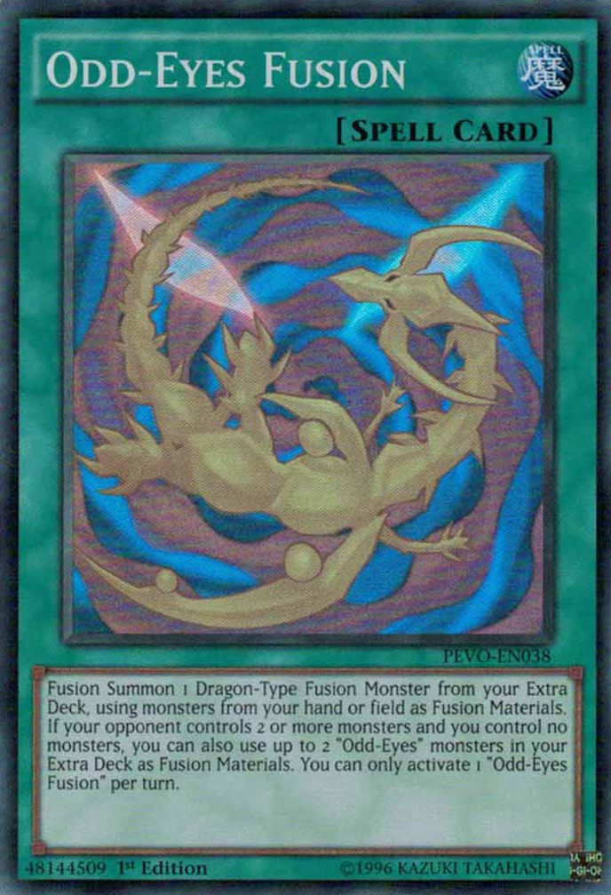 Odd-Eyes Fusion [PEVO-EN038] Super Rare | L.A. Mood Comics and Games