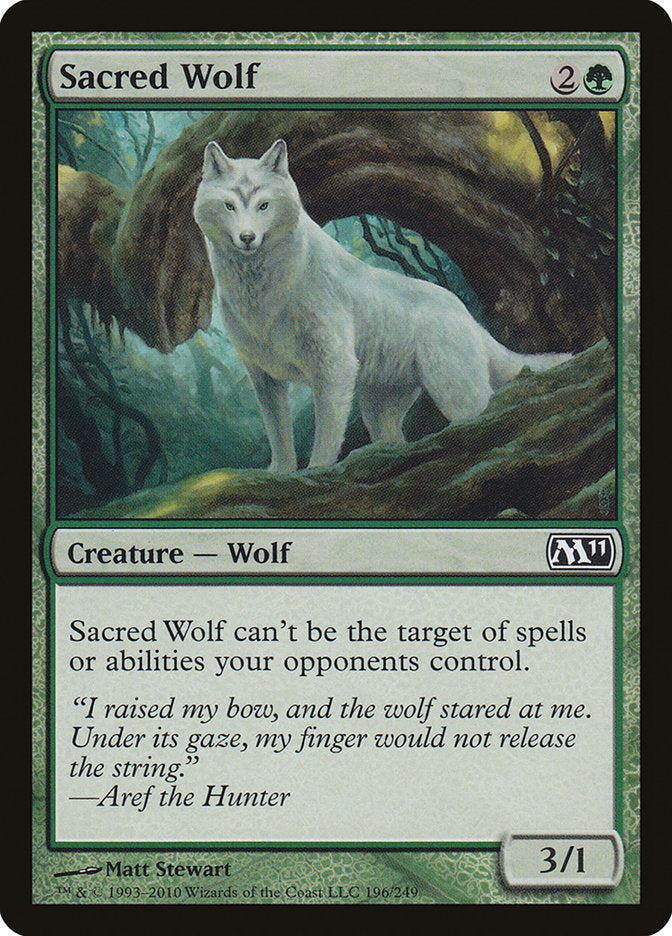 Sacred Wolf [Magic 2011] | L.A. Mood Comics and Games