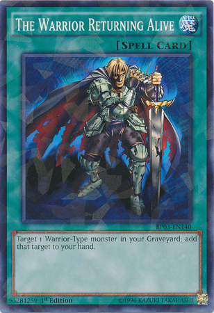 The Warrior Returning Alive [BP03-EN140] Shatterfoil Rare | L.A. Mood Comics and Games