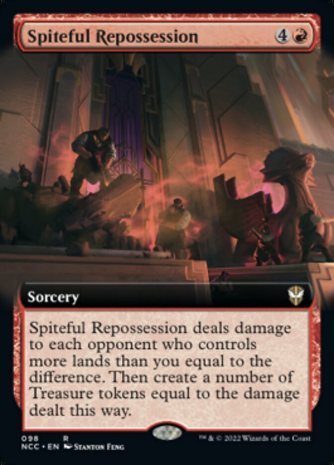Spiteful Repossession (Extended Art) [Streets of New Capenna Commander] | L.A. Mood Comics and Games