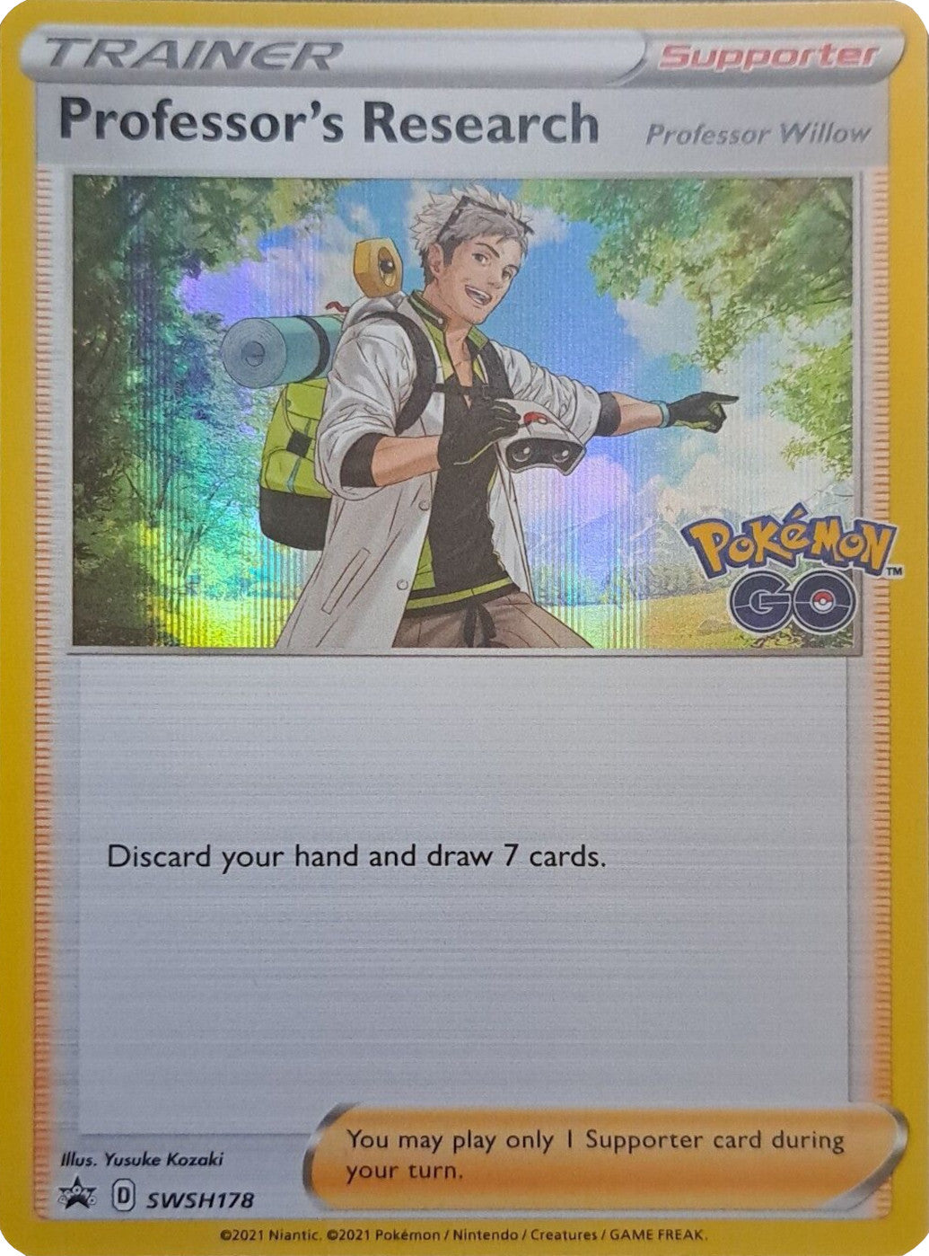 Professor's Research (SWSH178) [Sword & Shield: Black Star Promos] | L.A. Mood Comics and Games