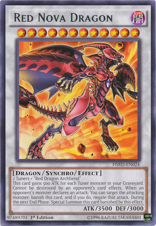 Red Nova Dragon [HSRD-EN024] Rare | L.A. Mood Comics and Games