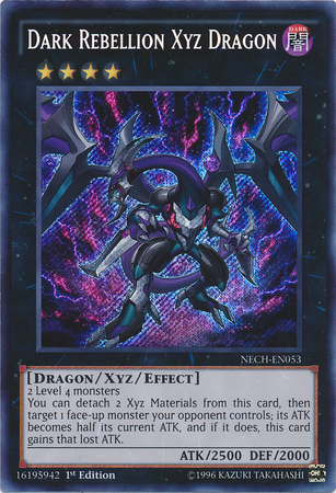 Dark Rebellion Xyz Dragon [NECH-EN053] Secret Rare | L.A. Mood Comics and Games