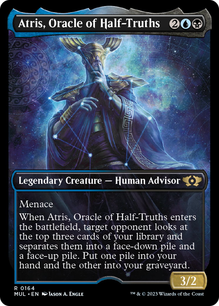 Atris, Oracle of Half-Truths (Halo Foil) [Multiverse Legends] | L.A. Mood Comics and Games