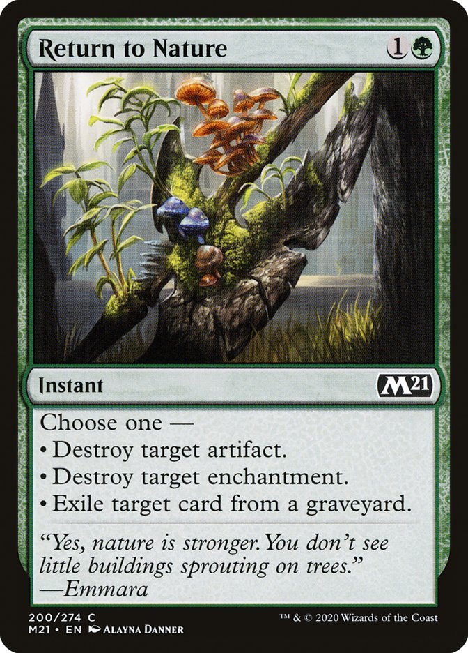 Return to Nature [Core Set 2021] | L.A. Mood Comics and Games