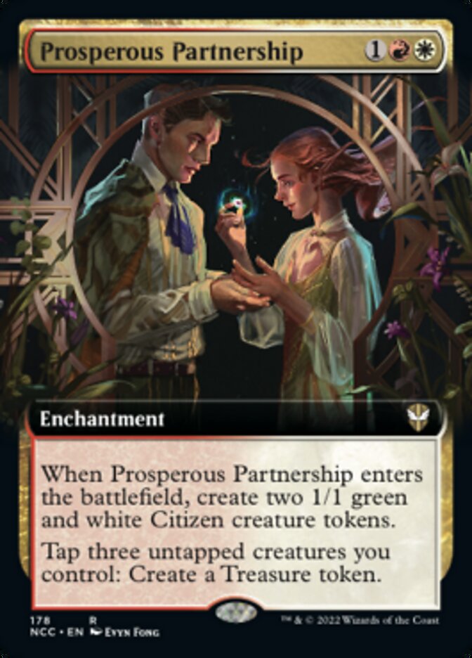 Prosperous Partnership (Extended Art) [Streets of New Capenna Commander] | L.A. Mood Comics and Games