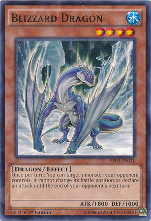 Blizzard Dragon [BP03-EN031] Shatterfoil Rare | L.A. Mood Comics and Games