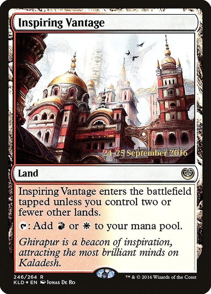 Inspiring Vantage [Kaladesh Prerelease Promos] | L.A. Mood Comics and Games