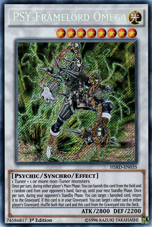 PSY-Framelord Omega [HSRD-EN035] Secret Rare | L.A. Mood Comics and Games